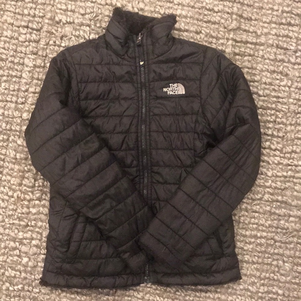 Girls North Face Reversible Coat
